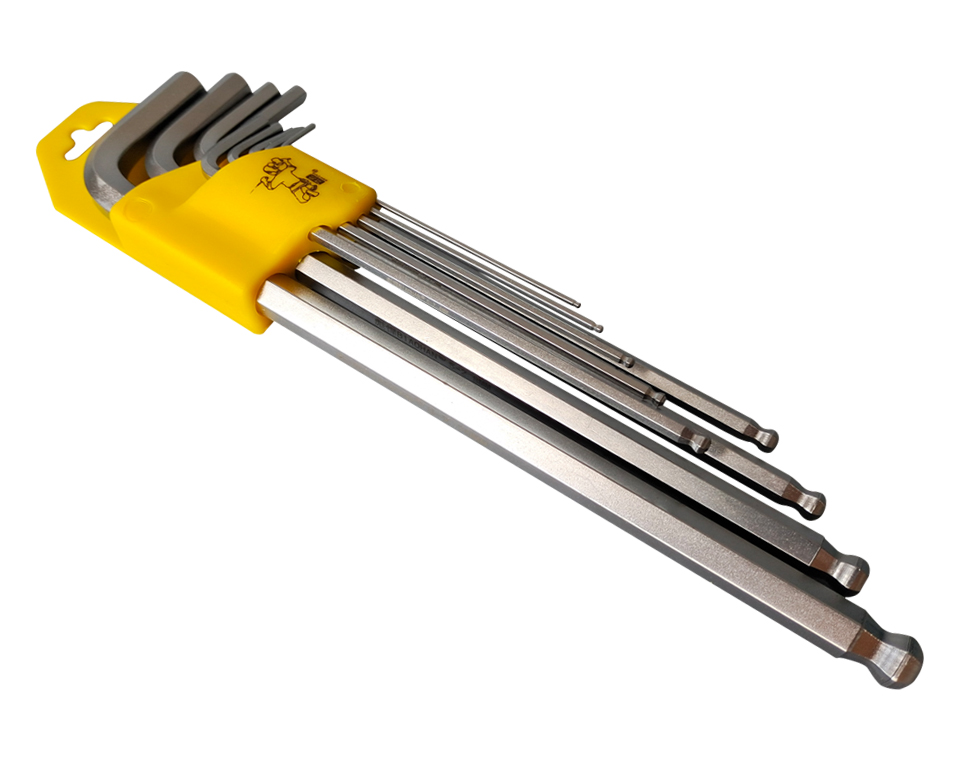 9件套合金鋼球頭內六角扳手