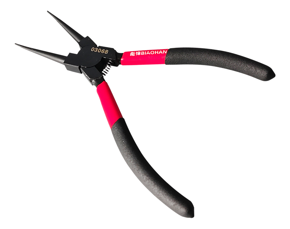 鉻釩鋼德式卡簧鉗（內(nèi)直）